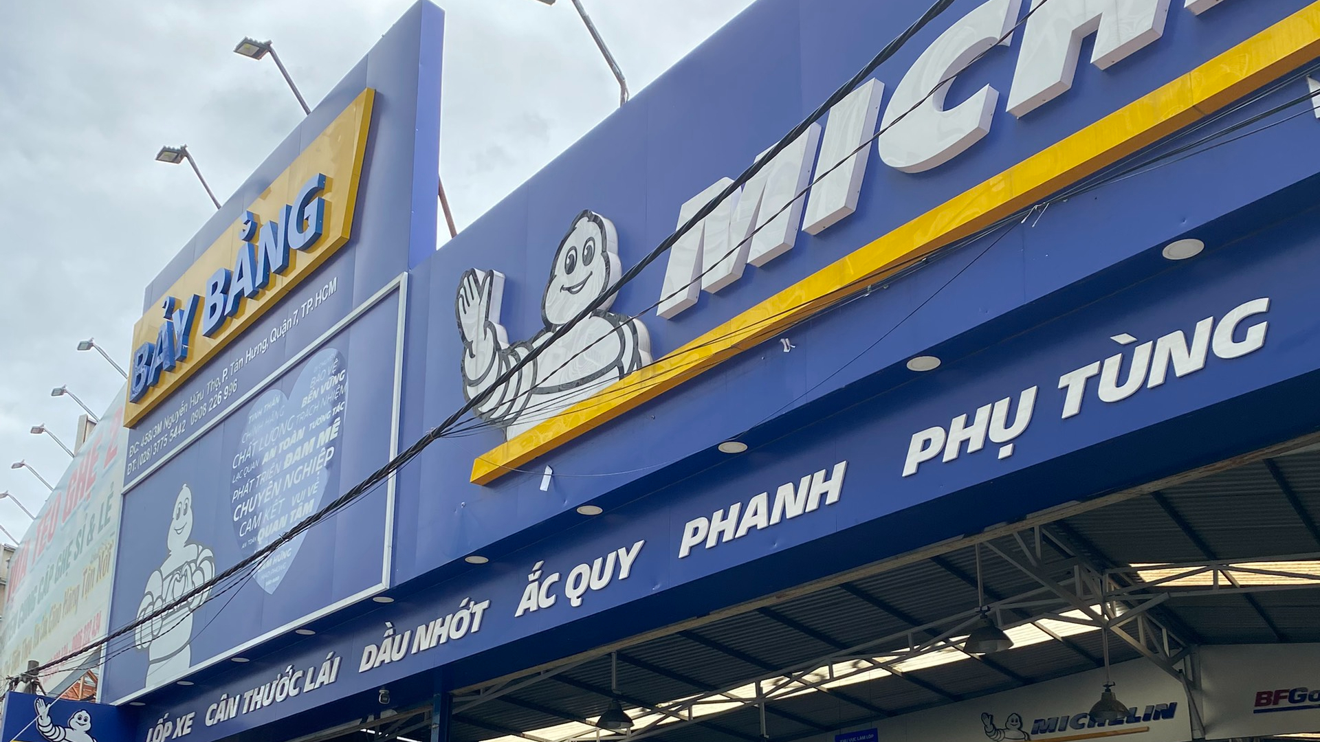 HCM: Đại lí lốp - Michelin Car Service Bảy Bằng
